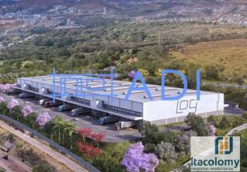 Galpão industrial logístico para locação - 13.554 m² - barreiro - belo horizonte - mg