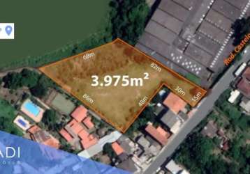 Terreno à venda 3975 m² - 1,8 km da rod. castelo - itapevi/sp