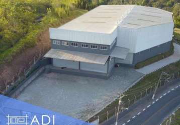 Galpão industrial locação 2.125 m² - itapecerica da serra/sp