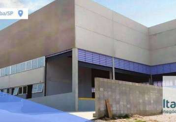 Galpão industrial locação  1.799 m² - cond. fechado - santana de parnaíba/sp