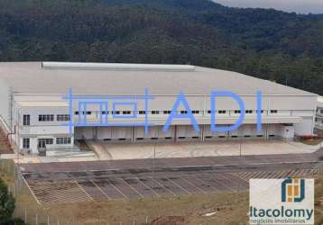 Galpão industrial locação 42.411 m²  – cond. fechado -  cajamar/sp