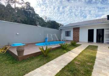 Casa com piscina à venda, por r$ 320.000 - são josé dos pinhais/pr