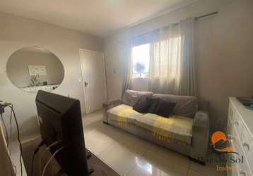 Apartamento com 2 dormitórios à venda, 50 m² por r$ 280.000,00 - aviação - praia grande/sp