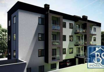 Apartamento com 3 dormitórios à venda, 55 m² por r$ 263.000,00 - fátima - colombo/pr