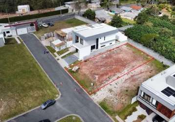Terreno à venda, 361 m² por r$ 540.000,00 - campo pequeno - colombo/pr