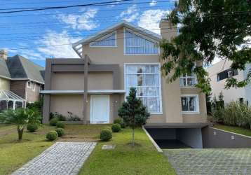 Casa com 4 suítes, 610 m² - venda por r$ 4.200.000 ou aluguel por r$ 19.800/mês - alphaville graciosa - pinhais/pr