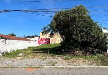 Terreno à venda na rua haiti, centro, pinhais, 600 m2 por r$ 660.000
