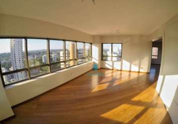 Apartamento com 4 dormitórios para alugar, 258 m² por r$ 6.500/mês - ecoville - curitiba/pr