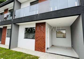 Casa com 2 quartos à venda na rua josé dudek, 120, pinheirinho, curitiba, 65 m2 por r$ 395.000
