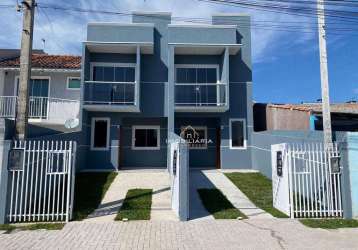 Sobrado com 2 dormitórios à venda, 70 m² por r$ 270.000,00 - campo de santana - curitiba/pr
