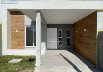 Casa com 2 dormitórios à venda, 60 m² por r$ 239.000,00 - colônia dona luiza - ponta grossa/pr