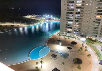 Apartamento no brasil beach resort, 2 quartos sendo 1 suite, moveis planejados.