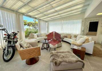 Casa com 4 quartos à venda, 500 m² por r$ 10.500.000 - jurerê internacional - florianópolis/sc