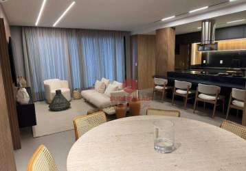 Apartamento duplex à venda, 149 m² por r$ 5.300.000,00 - jurerê - florianópolis/sc