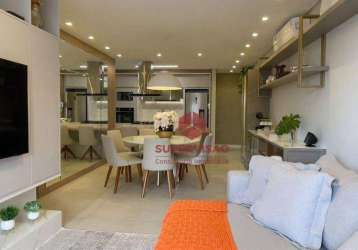 Apartamento à venda, 108 m² por r$ 1.908.000,00 - itacorubi - florianópolis/sc