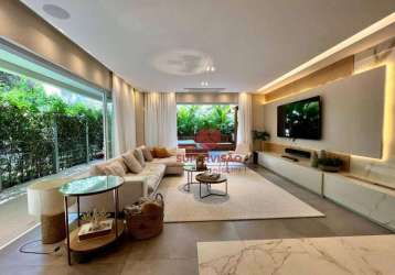 Apartamento à venda, 251 m² por r$ 4.500.000,00 - jurerê - florianópolis/sc