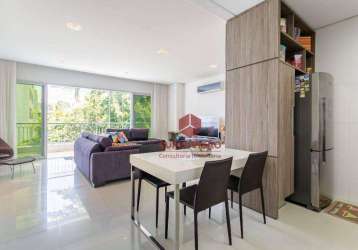 Apartamento à venda, 159 m² por r$ 3.300.000,00 - jurerê - florianópolis/sc