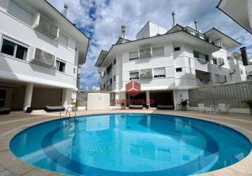 Apartamento à venda, 123 m² por r$ 2.590.000,00 - jurerê internacional - florianópolis/sc