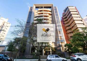 Apartamento com 4 dormitórios à venda, 192 m² por r$ 1.599.000,00 - bigorrilho - curitiba/pr