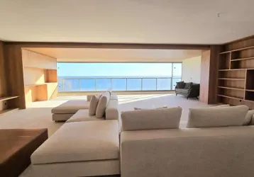 Undae ocean 303m², 4 suítes, vista mar, recém construído, acesso a praia, projeto arquitetônico, fino acabamento, 4 vagas. agende sua visita!