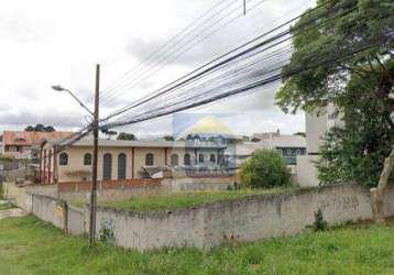 Terreno à venda, 1056 m² por r$ 1.300.000,00 - portão - curitiba/pr