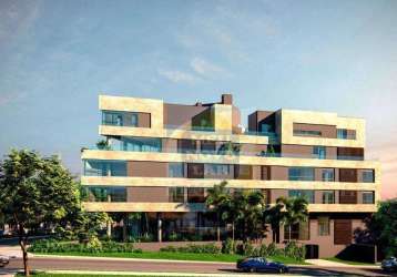 Apartamento garden com 3 dormitórios à venda, 185 m² por r$ 2.220.000,00 - hugo lange - curitiba/pr