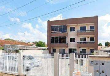 Apartamento garden com 2 dormitórios à venda, 55 m² por r$ 225.000,00 - sabiá - araucária/pr