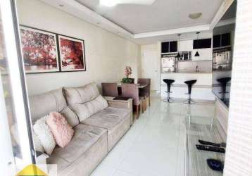 Apartamento com 3 dormitórios à venda, 63 m² por r$ 369.900,00 - cidade industrial - curitiba/pr
