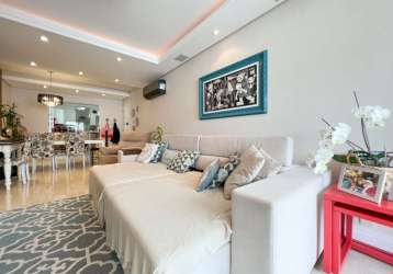 Apartamento com 3 quartos à venda na rua vereador ramon filomeno, 255, itacorubi, florianópolis por r$ 1.335.000