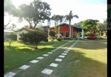 Chácara pousada com 6 dormitórios à venda, 4805 m² por r$ 2.500.000 - itaoca - guararema/sp