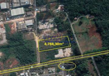Terreno comercial à venda na rua aviador max fontoura, 1149, centro industrial mauá, colombo por r$ 3.500.000