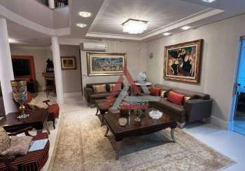 Casa com 5 quartos à venda, 524 m² por r$ 15.000.000 - jurerê internacional - florianópolis/sc