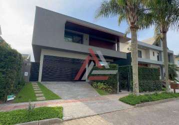 Casa com 5 quartos à venda, 355 m² por r$ 6.500.000 - jurerê internacional - florianópolis/sc