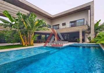 Casa com 5 quartos à venda, 513 m² por r$ 13.500.000 - jurerê internacional - florianópolis/sc