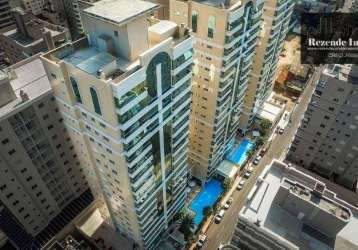 Sc -apartamento com 3 dormitórios à venda, 134 m² por r$ 1.850.000 - meia praia - itapema/sc