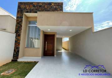 Casa ao Lado do Parque Cascavel com varanda gourmet nova e nunca habitada