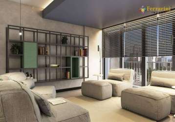 Apartamento com 2 dormitórios à venda, 35 m² por r$ 356.449,56 - centro - curitiba/pr