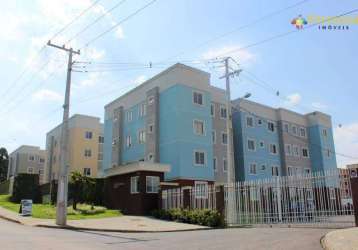 Apartamento com 2 dormitórios à venda, 52 m² por r$ 243.790,00 - lamenha pequena - almirante tamandaré/pr