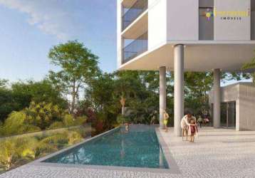 Apartamento com 3 dormitórios à venda, 102 m² por r$ 1.327.283,30 - cascatinha - curitiba/pr