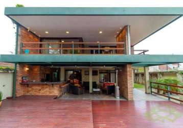 Casa incrível com 5 dormitórios à venda, 365 m² por r$ 2.990.000 - barigui - curitiba/pr