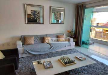 Apartamento com 3 dormitórios à venda, 130 m² por r$ 850.000,00 - lagoa - macaé/rj