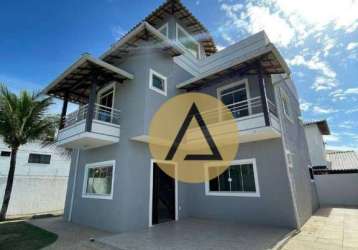 Casa à venda, 210 m² por r$ 830.000,00 - ouro verde - rio das ostras/rj