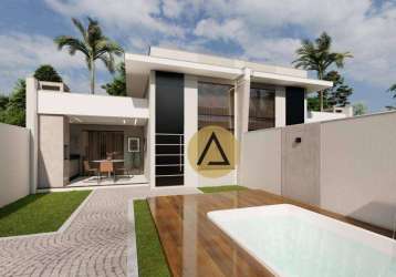 Casa à venda, 105 m² por r$ 950.000,00 - ouro verde - rio das ostras/rj