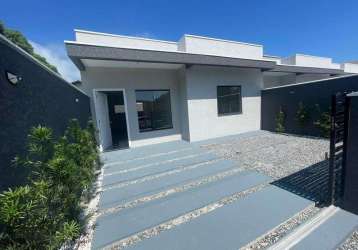 Casa com 2 dormitórios à venda, 64 m² por r$ 350.000,00 - jardim perola do atlântico - itapoá/sc