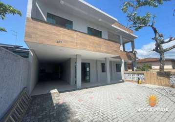 Casa com 3 dormitórios a 200 metros da praia locação diária  por r$ 800/dia - residencial príncipe - itapoá/sc