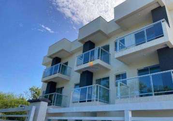 Última unidade!! apartamento térreo a 250 metros da praia com 2 dormitórios à venda, 83 m² por r$ 290.000 - brandalize - itapoá/sc