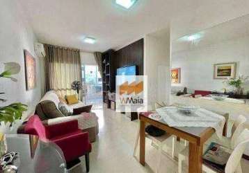 Apartamento com 2 dormitórios à venda, 94 m² por r$ 750.000 - vila nova - cabo frio/rj
