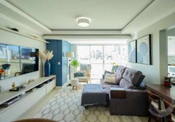 Apartamento com 4 quartos à venda na rua caetano josé ferreira, 351, kobrasol, são josé, 186 m2 por r$ 989.000