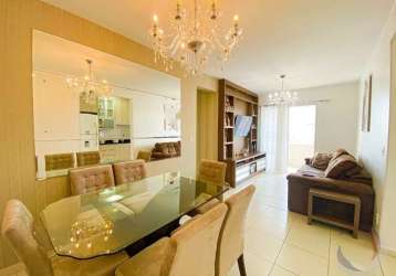Apartamento com 3 quartos à venda na rua zigomar georgina de souza silva, 408, areias, são josé, 77 m2 por r$ 640.000
