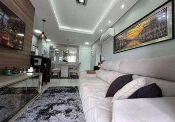 Apartamento com 2 quartos à venda na rua maria claudino da cruz, 557, capoeiras, florianópolis, 68 m2 por r$ 580.000